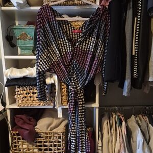 Stylish Polka Dot Mini Dress